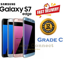Smartphone Samsung Galaxy S7 Edge 4G 32 GB sbloccato condizioni medie usato  Spedire a Italy