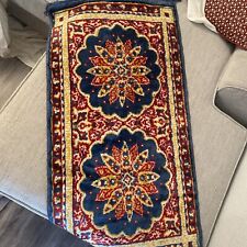 Used, Antique French Runner Rug 37x19.5 Tag Marked Made In France for sale  Shipping to South Africa