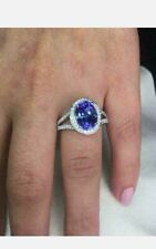 Natural sapphire engagement for sale  Shipping to Ireland