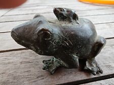 Bronzefrösche antik frosch gebraucht kaufen  Querum,-Dibbesdorf