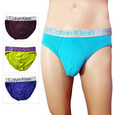 Cueca Calvin Klein aço microfibra cintura baixa quadril U2715 Ck masculina baixa, usado comprar usado  Enviando para Brazil