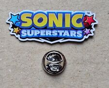 Pin Sonic The Hedgehog Superstars logotipo de jogo promocional SEGA metal promocional comprar usado  Enviando para Brazil