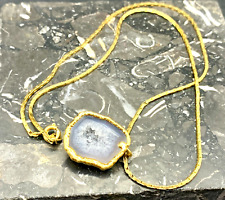Geode slice necklace for sale  Gordon