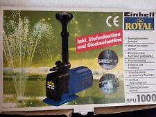 Einhell royal springbrunnenpum gebraucht kaufen  Frankfurt