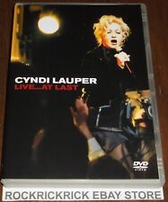 CYNDI LAUPER LIVE...AT LAST DVD LIVE AT TOWN HALL, NEW YORK CITY, 11 DE MARÇO DE 2004, usado comprar usado  Enviando para Brazil