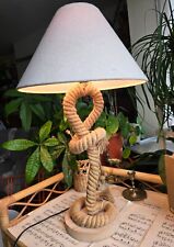 Rope table lamp for sale  Shipping to Ireland