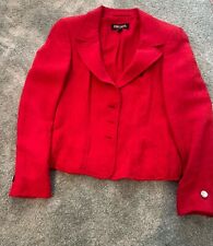 Escada roter blazer gebraucht kaufen  Vilsheim