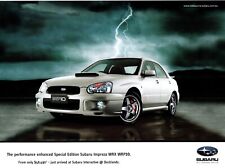Subaru Impreza Wrx WRP10 Edição Especial Brochura Australiano comprar usado  Enviando para Brazil