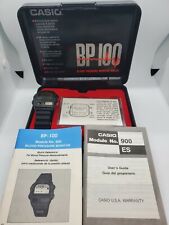 Relógio digital Casio BP-100 monitor de pressão arterial, vintage, raro, completo na caixa comprar usado  Enviando para Brazil