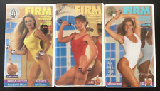 Vídeos de treino aeróbico THE FIRM - VHS Vol. 1, 3, 5 - Harris, Bergman, Chabut comprar usado  Enviando para Brazil