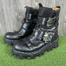blackleather boots for sale  Norman