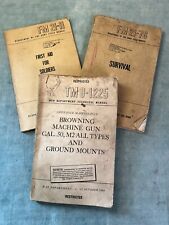 Vintage army manuals for sale  Charlotte