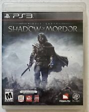 Middle-Earth: Shadow Of Mordor PS3 CIB-Testado com Manual+Inserções Completas! comprar usado  Enviando para Brazil