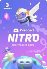 Discord nitro months for sale  Shipping to Ireland
