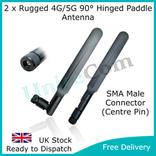 Used, 2 x 4G/5G LTE SMA Antenna Aerial Huawei O2 EE Vodafone Three TP-Link ZTE Router for sale  Shipping to South Africa