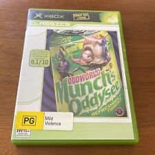 Oddworld Munch's Oddysee Microsoft Xbox jogo original completo ex-aluguel GC PAL, usado comprar usado  Enviando para Brazil