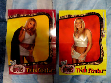 2002 (2) TRISH STRATUS Fleer WWE Absolute Divas MINI PÔSTERES WWF HOT LOOK RARO comprar usado  Enviando para Brazil