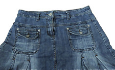 Minirock jeans linie gebraucht kaufen  Lüneburg