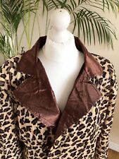 Faux leopard jacket for sale  UK
