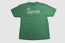 Camisa verde masculina Coca-Cola grande e alta estampa Sprite desgastada nova comprar usado  Enviando para Brazil