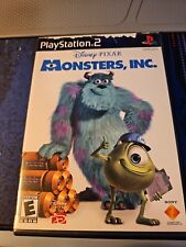 Monsters, Inc. Disney Pixar. PlayStation 2. PS2. En caja, daños en etiqueta segunda mano  Embacar hacia Argentina