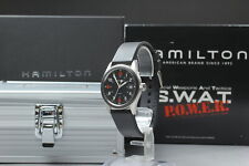 [Estado perfeito com caixa] Relógio masculino Hamilton cáqui H684210 SWAT modelo limitado quartzo preto comprar usado  Enviando para Brazil