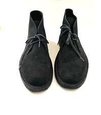 CLARKS ORIGINALS MENS PRELOVED DESERT BLACK SUEDE CHUKKA BOOTS Uk 9 G for sale  Shipping to South Africa