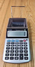Calculadora de impuestos empresariales para impresión de 12 dígitos impresora palm Canon P1-DH V segunda mano  Embacar hacia Argentina
