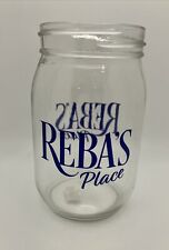 Reba’s Place Drinking Glass Jar Reba McEntire Restaurant  for sale  Shipping to South Africa