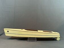 Kellner Vintage clockwork toy boat hull 22 inches Antique for sale  Shipping to South Africa