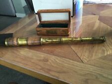 Three draw telescope for sale  COLCHESTER