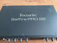 Focusrite Saffire Pro 26 FireWire Audio Interface Untested  for sale  Shipping to South Africa