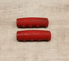 Original Vintage 1956  Schwinn Red Phantom Panther Bicycle Handlebar Grips for sale  Shipping to South Africa