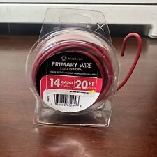 Southwire Primary Wire Red 20’ 14 Gauge Electrical Wire Spool READ for sale  Shipping to South Africa