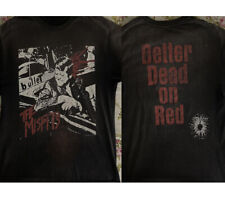 Usado, Camiseta clássica unissex The Misfits banda de rock Better Dead On Red 2 lados NH9875 comprar usado  Enviando para Brazil