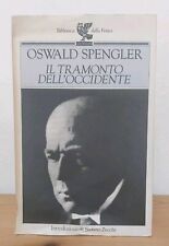 Oswald spengler tramonto usato  Cagliari