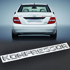 Usado, 3D Kompressor Insignia Emblema Pegatina apto para Benz SLK CLK SL CLS ML Clase C E S HT segunda mano  Embacar hacia Spain