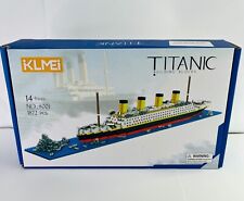 Micro mini blocos conjunto de construção arquitetura Titanic kit modelo navio de cruzeiro comprar usado  Enviando para Brazil