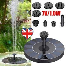 Solar powered fountain for sale  Shipping to Ireland