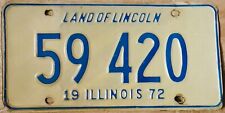 License plate illinois for sale  Mass City
