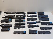 Lote de 25 baterías de computadora portátil no probadas trabajos a granel reparaciones Toshiba segunda mano  Embacar hacia Mexico