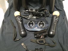 PlayStation 3 PS3 Move Bundle Motion Controller Camera Charger Wheel for sale  Shipping to South Africa