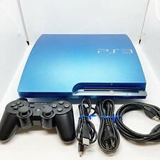 Usado, Sistema de console PlayStation 3 PS3 320GB azul respingo CECH-3000BSB SONY comprar usado  Enviando para Brazil