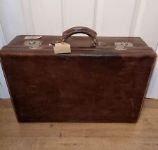 Vintage tan leather for sale  BELPER