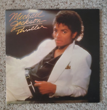 Álbum de suspense Michael Jackson LP vinil capa traseira erro sem crédito 1982 Beat it comprar usado  Enviando para Brazil