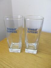 bombay sapphire glasses for sale  GRAVESEND