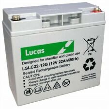 Lucas 12v 22ah for sale  GLASGOW