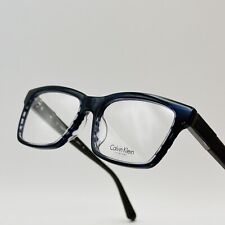 Usado, Óculos Calvin Klein Masculino Feminino Angular Azul Marrom Mod. CK 7911 402 Novo comprar usado  Enviando para Brazil