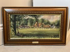 Framed signed cricket for sale  LONGFIELD