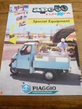 Piaggio ape wheeler for sale  FRODSHAM